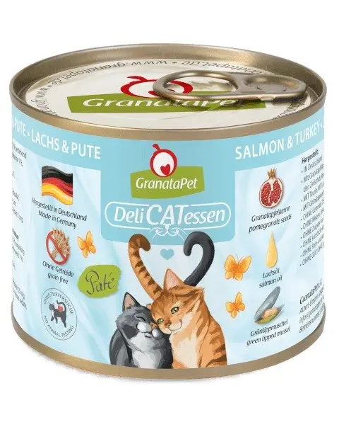 GRANATAPET DeliCATessen Salmon And Turkey - Wet Cat Food - 200g