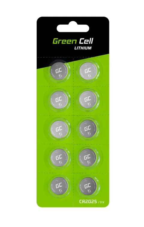 Green Cell XCR04 household battery Single-use battery CR2025 Lithium
