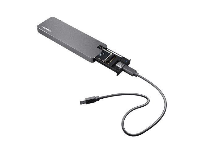 NATEC Rhino M.2 NVME SSD enclosure Black