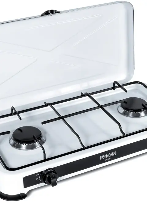Gas Cooker PROMIS KG200 WHITE WITHOUT REDUCER