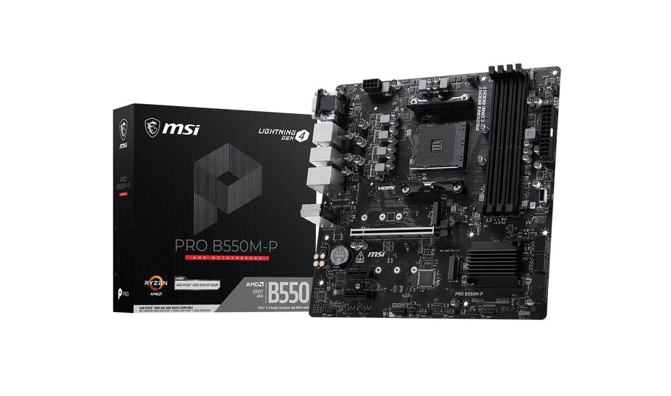 MSI B550M-P (B550,AM4,MATX,AMD)