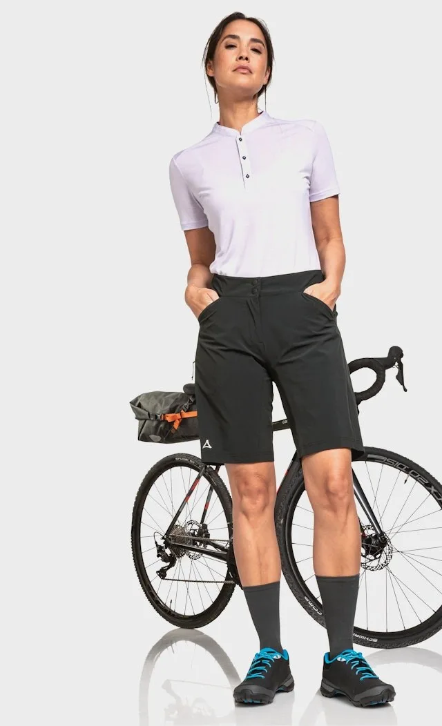 Women'S Cycling Shorts Schoffel Danube Blk S