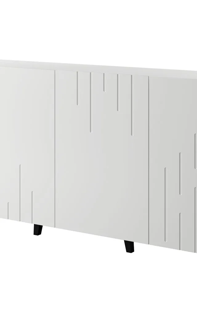 BARI Chest Of Drawers 200x42x82 White Matt