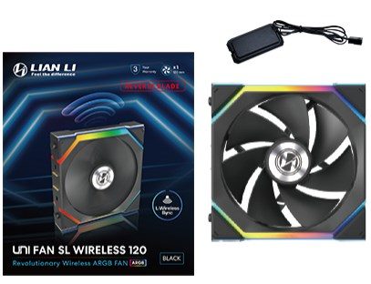 Mm Lian Li UNI FAN SL Wireless 120 ARGB Reverse Blade 120