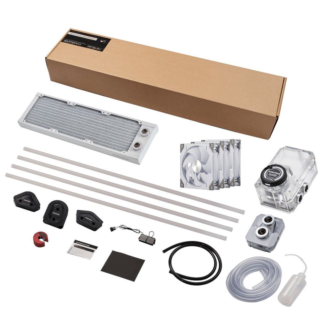 Phanteks EZ-Fit 360 D30-Kit Processor Liquid cooling kit 12 cm Transparent, White 10 pc(s)