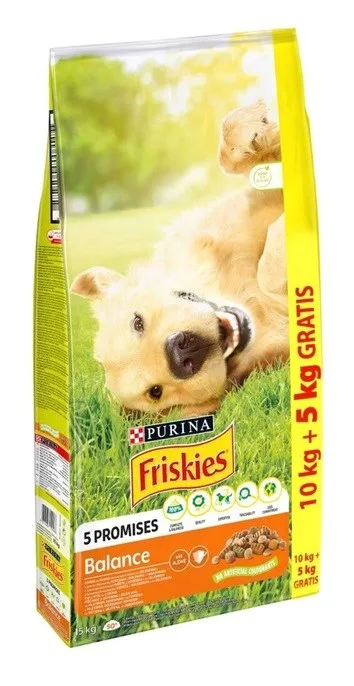 PURINA Friskies Balance Chicken With Vegetables - Dry Dog Food - 10 5kg