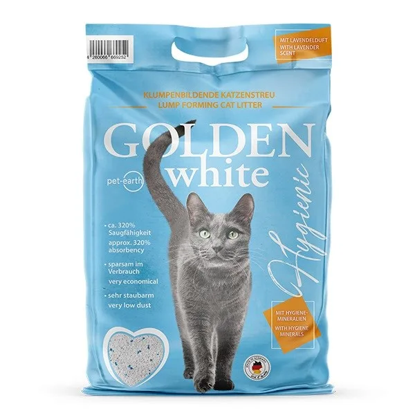 GOLDEN White Hygienic - Bentonite Litter - 7kg