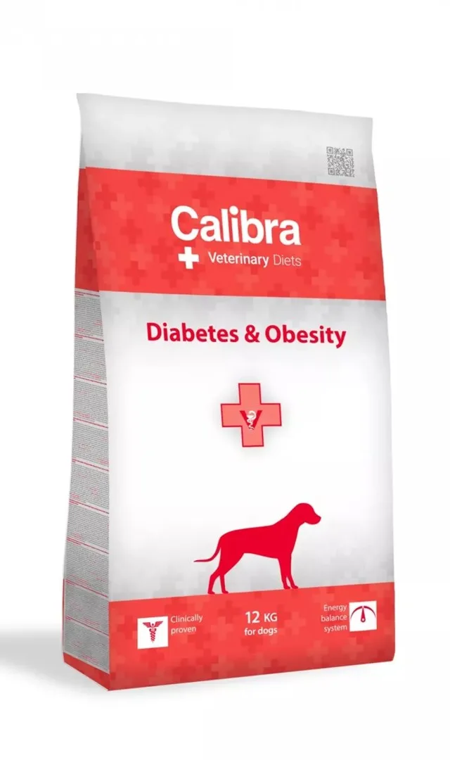 CALIBRA Veterinary Diets Dog Diabetes Obesity - Dry Dog Food - 12kg