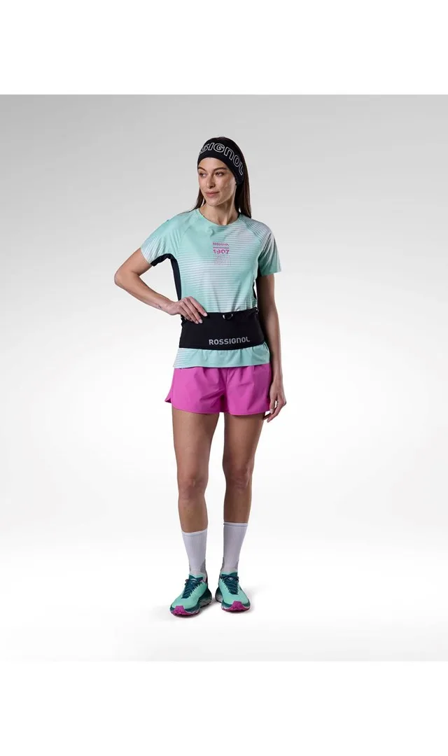 Szorty damskie ROSSIGNOL W Sidelhorn Short 3' różowe - L