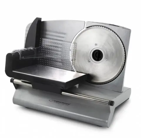 Esperanza EKM018K Slicer Electric Stainless Steel Chrome Metal 150 W