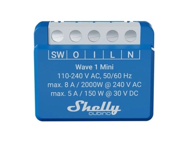 Shelly Flush Mount Wave 1 Mini LR Z-Wave