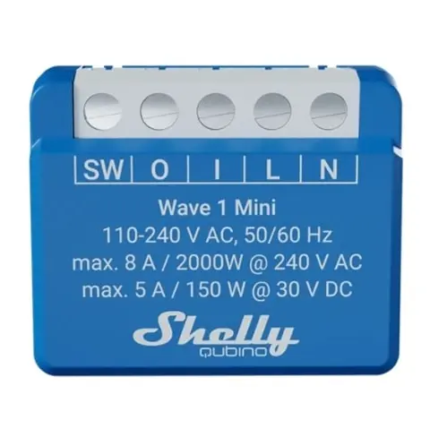 Shelly Flush Mount Wave 1 Mini LR Z-Wave