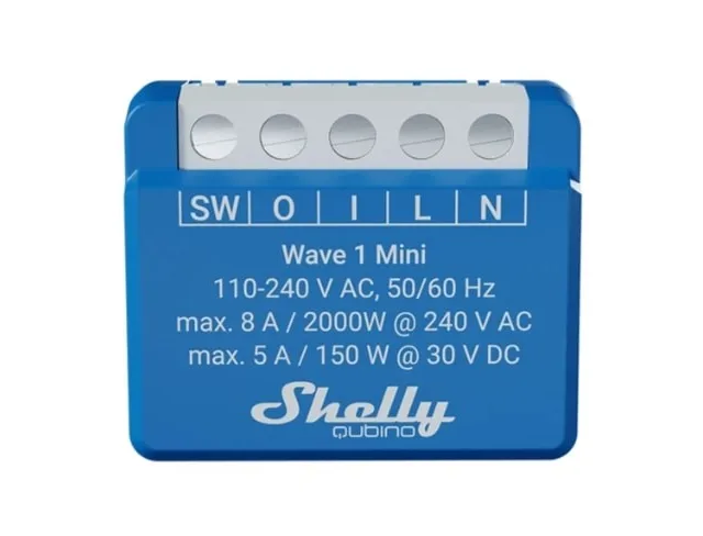 Shelly Flush Mount Wave 1 Mini LR Z-Wave