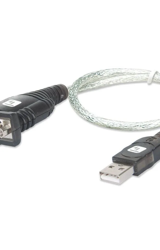 Techly USB to Serial Adapter Converter in Blister IDATA USB-SER-2T