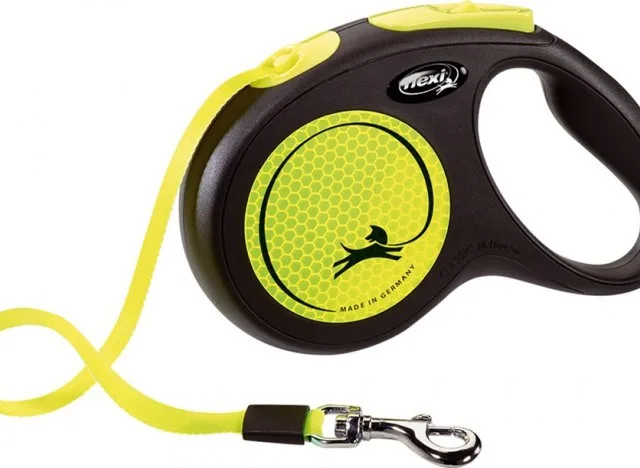 FLEXI New Neon M - Retractable Leash - 5 M