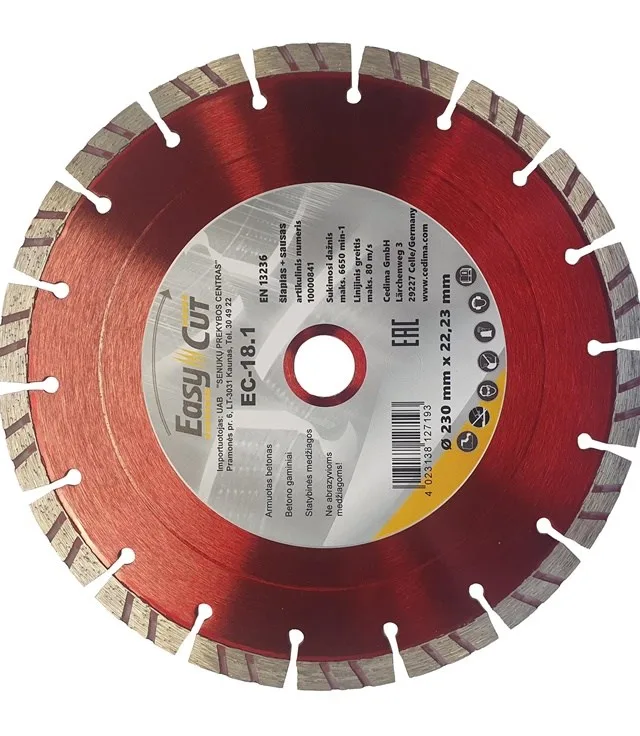 DIAMOND SEGMENTAL CUTTING BLADE 350X3 2