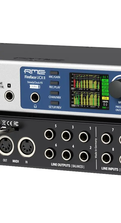 RME Fireface UCX II - USB [20 IN/ 20 OUT] Audio Interface