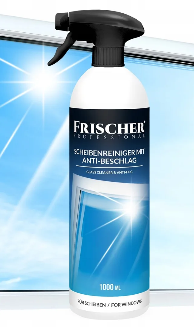 Frischer Glass Cleaner With Anti-Vapour Function 1l