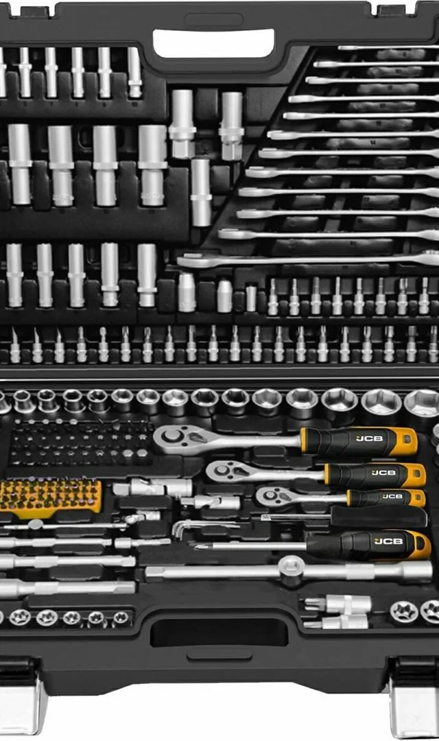 SET TORQUE TOOL JCB 216PCS