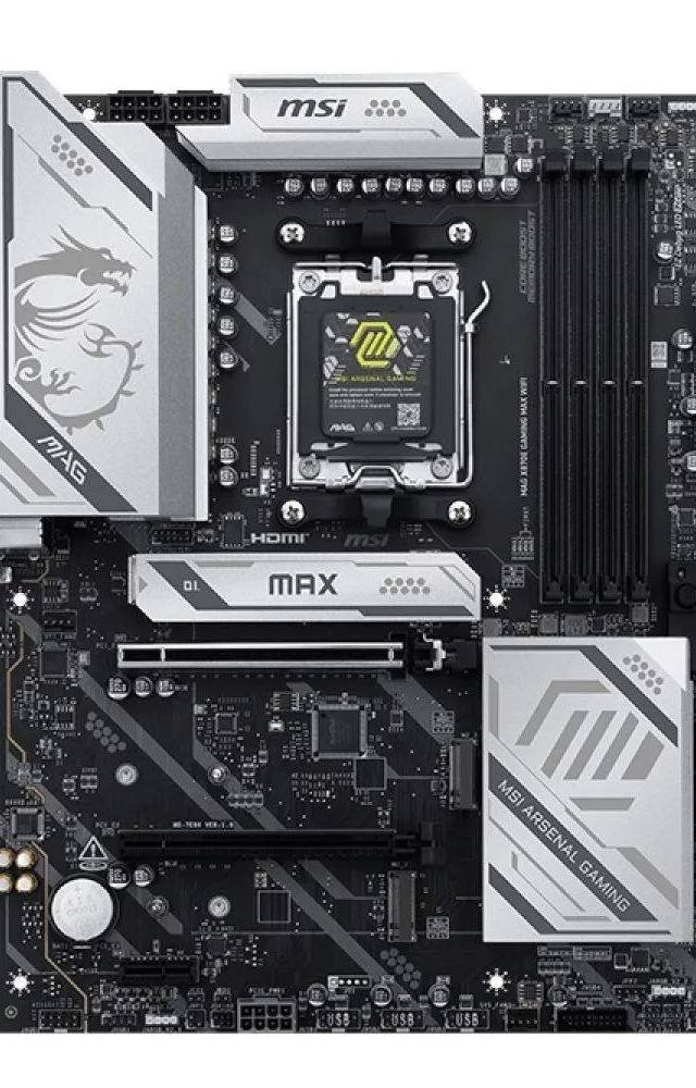 MSI MAG X870E GAMING MAX WIFI motherboard AMD X870E Socket AM5 ATX