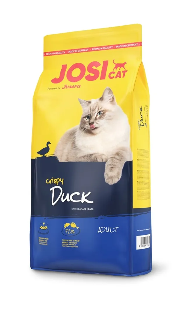 Josera JosiCat Crispy Duck 18kg Cats Dry Food Adult