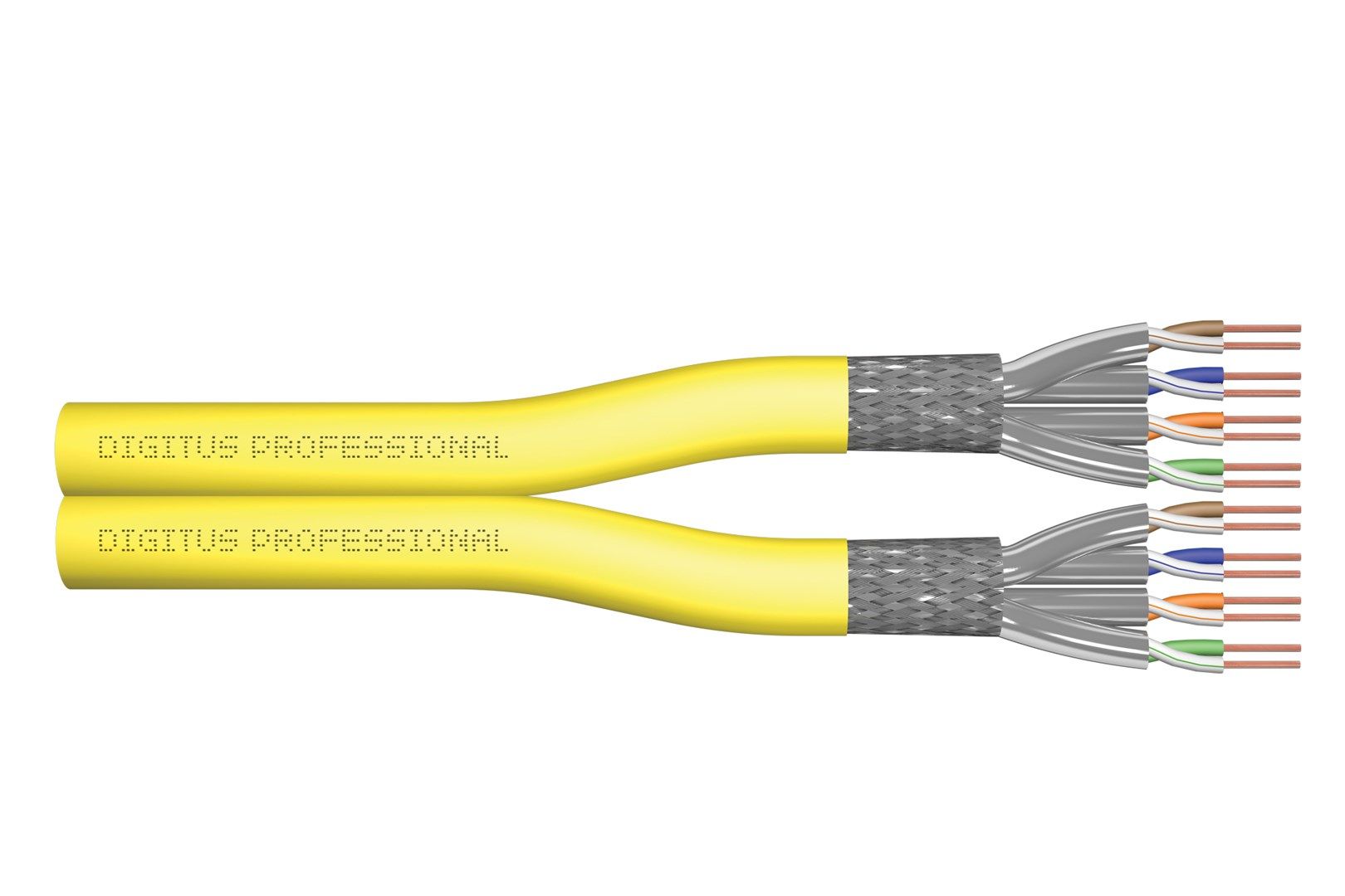 Digitus DK-1743-A-VH-D-5 networking cable Yellow 500 m Cat7a S/FTP (S-STP)