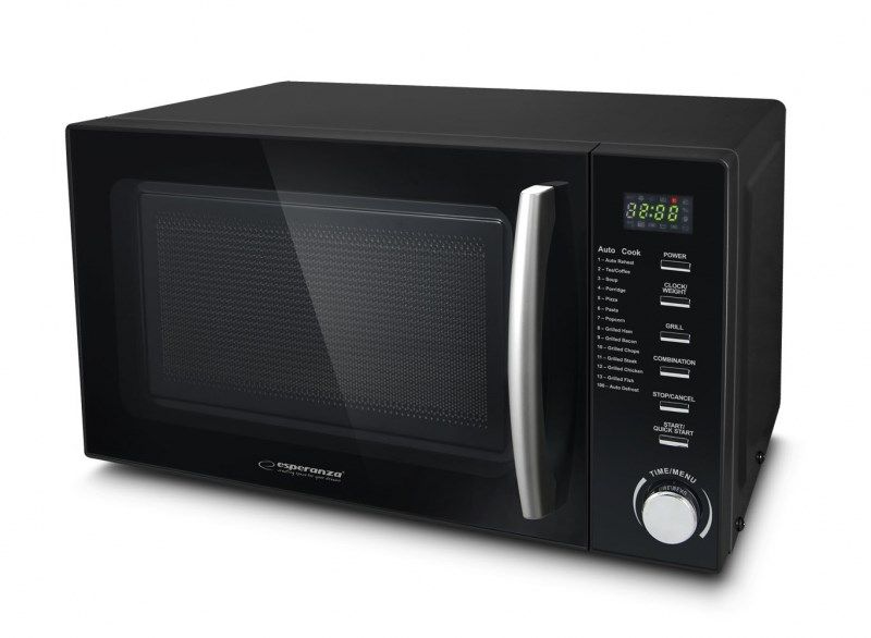 Esperanza COCINERO Black Combination Microwave Countertop 20 L 1200 W