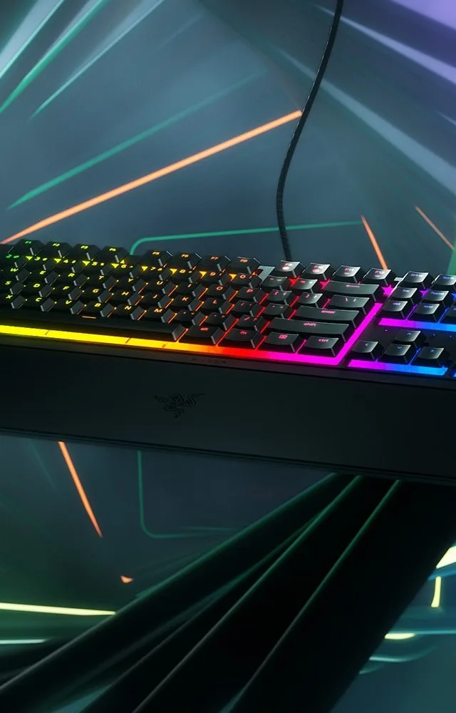 Razer Ornata V3 RGB Gaming USB Keyboard, Black
