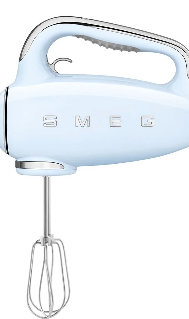 SMEG HMF01PBEU Handmixer Im 50er Jahre Retro Design Pastellblau