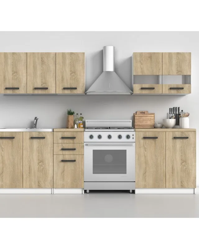 Topeshop KUCHNIA SET SONOMA Kitchen/Dining Room Furniture Set