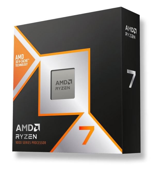 AMD Ryzen 7 9800X3D AM5 CPU - 4.7 GHz - Tray