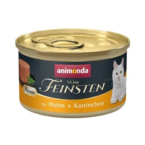 ANIMONDA Vom Feinsten Mousse Chicken And Rabbit - Wet Cat Food - 85g
