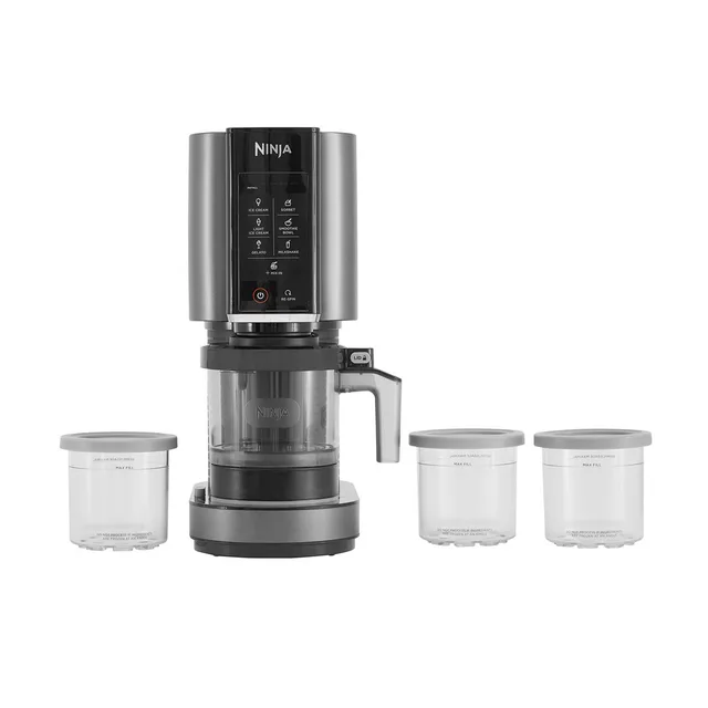 Ninja NC300EU Creami Eismaschine Schwarz/Silber