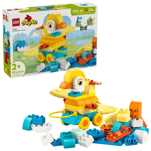 LEGO DUPLO 10448 3-In-1 Animals On Wheels