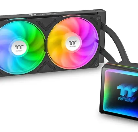 Thermaltake TH240 V3 ARGB Processor All-in-one liquid cooler 12 cm Black 1 pc(s)