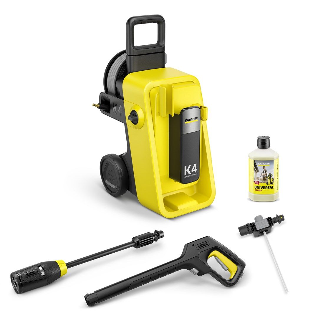 KäRcher K 4 Comfort Premium Pressure Washer Upright Electric 420 L/H Yellow