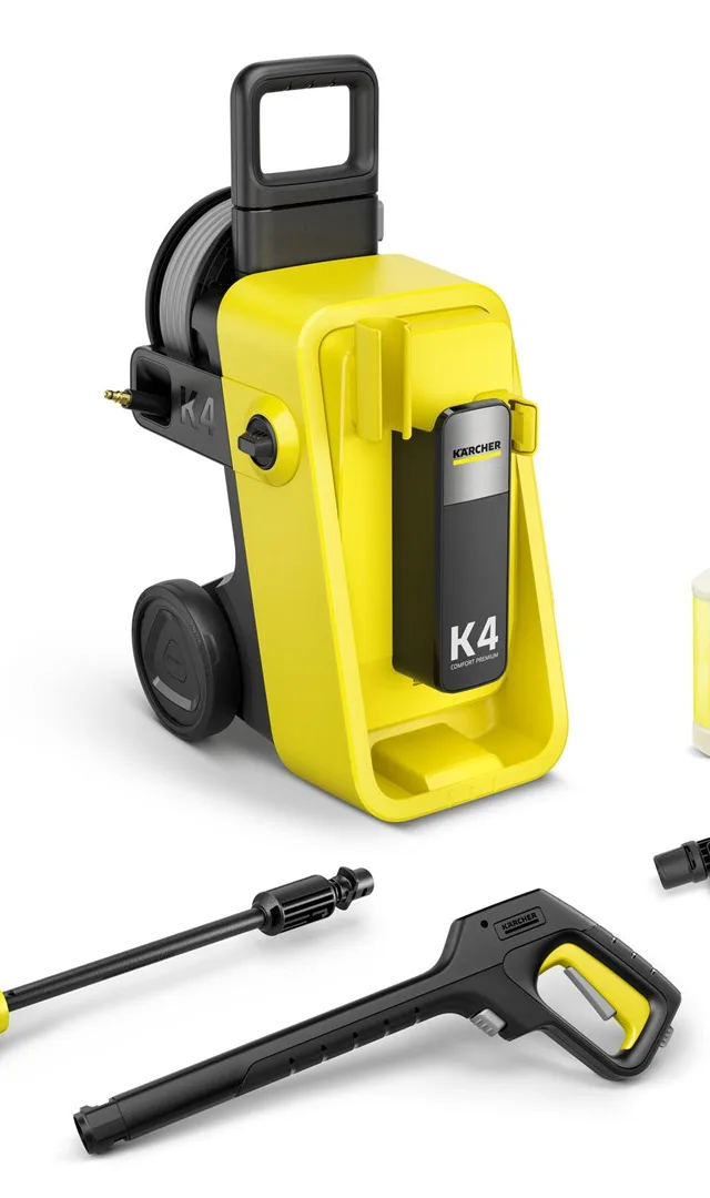 KäRcher K 4 Comfort Premium Pressure Washer Upright Electric 420 L/H Yellow