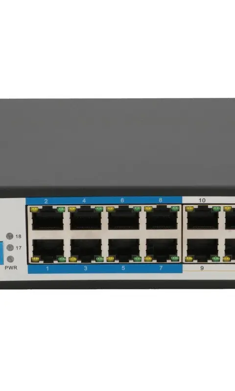 Extralink VIRTUS V3 PoE Switch 16x 100Mb/S PoE/PoE , 2x Gigabit RJ45 1x SFP, 150W