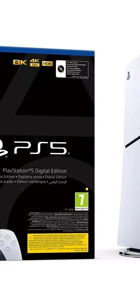Sony PlayStation 5 Digital E Chassis (Slim) 825 GB Wi-Fi Black, White