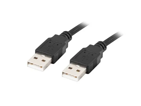 Lanberg CA-USBA-20CU-0018-BK USB cable USB 2.0 1.8 m 0.48 Gbit/s Black