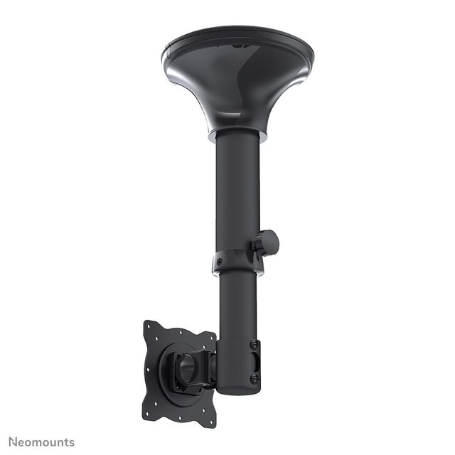 Neomounts FPMA-C025BLACK Monitor/TV mount ceiling 10-30" - h 37-47 cm - tiltable