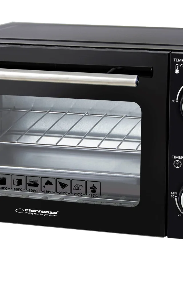 Esperanza EKO007N Mini Oven 10 L 800 W Black