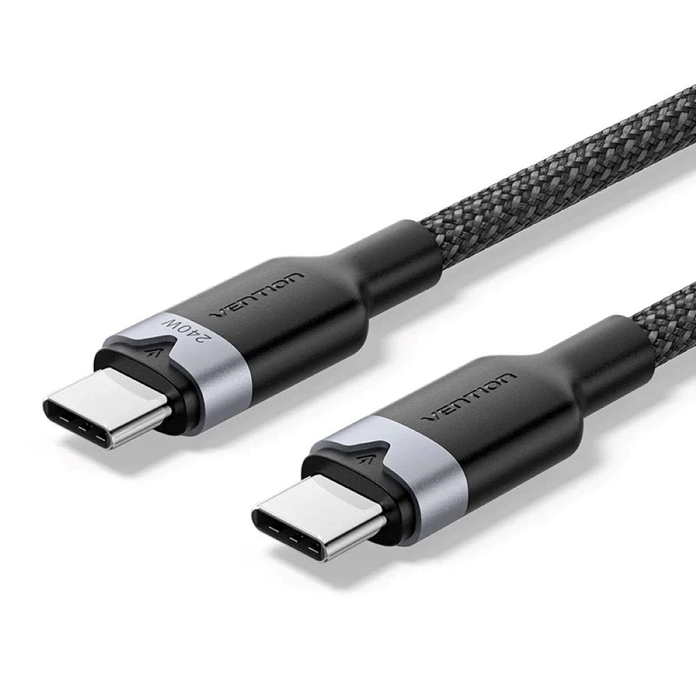 USB-C To C 2.0 Vention3.1 5A 240W 2m BK Cable