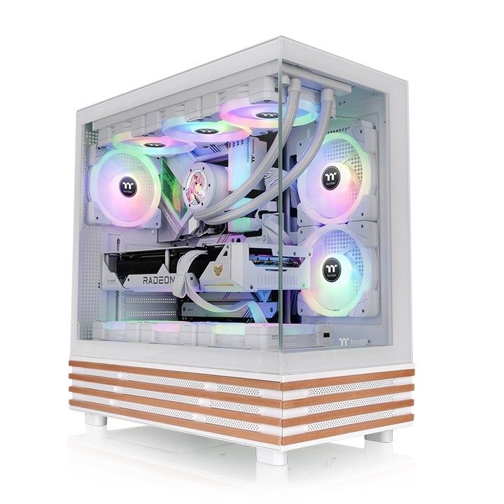 Thermaltake View 270 Plus WS ARGB Snow Mid Tower Chassis