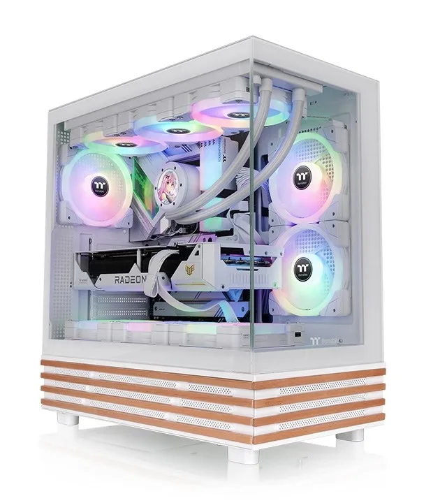 Thermaltake View 270 Plus WS ARGB Snow Mid Tower Chassis