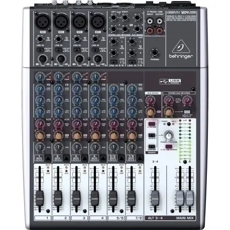 Behringer Xenyx 1204USB Audio Mixer 12 Channels Grey
