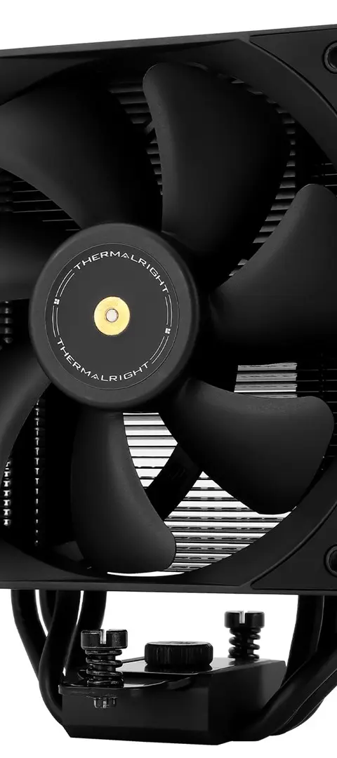 K Fan Pour Processeur Thermalright Assassin Spirit 120 Evo (Noir)
