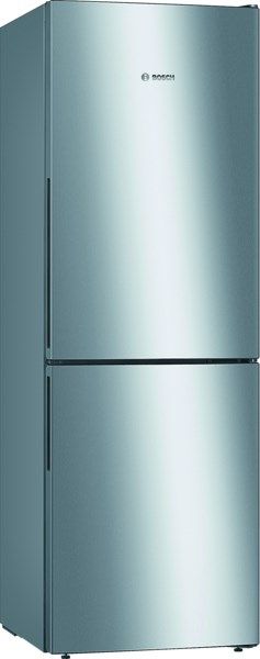 Bosch Serie 4 KGV33VLEA Fridge-Freezer Freestanding 289 L E Stainless Steel