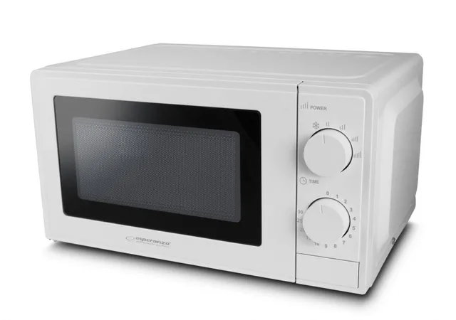 Esperanza ESTOFADO White Solo Microwave Countertop 20 L 700 W