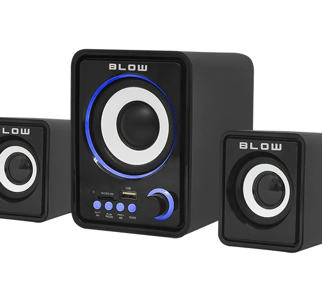 BLOW 66-377# loudspeaker 3-way 3 W Black Wireless